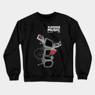 summer music festival Crewneck Sweatshirt